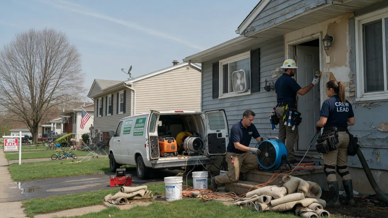 Flood Cleanup in New Effington, SD near me