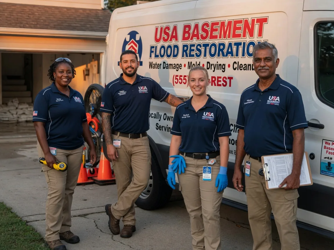 Basement Flood Cleanup company in New Effington, SD